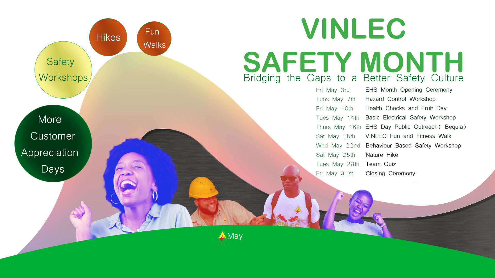 VINLEC Safety Month 2024 Calendar of Activities